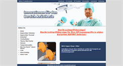 Desktop Screenshot of anaesthesieprodukte.com