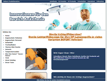 Tablet Screenshot of anaesthesieprodukte.com